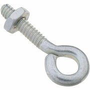 NATIONAL 3/16 In. x 1-1/2 In. Zinc Eye Bolt with Hex Nut N221051